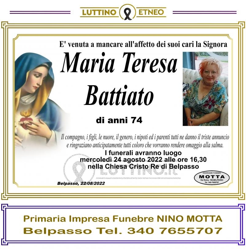 Maria Teresa  Battiato 